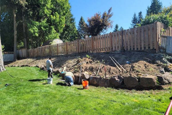 Retaining Wall And Fencing In The Seattle Area Home Construction & Landscaping