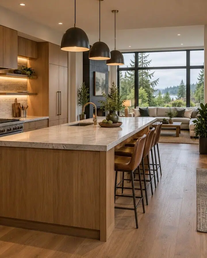Seattle General Contractor for Home Remodeling | CHC Remodel 1 Open-plan Seattle home remodel by CHC Remodel