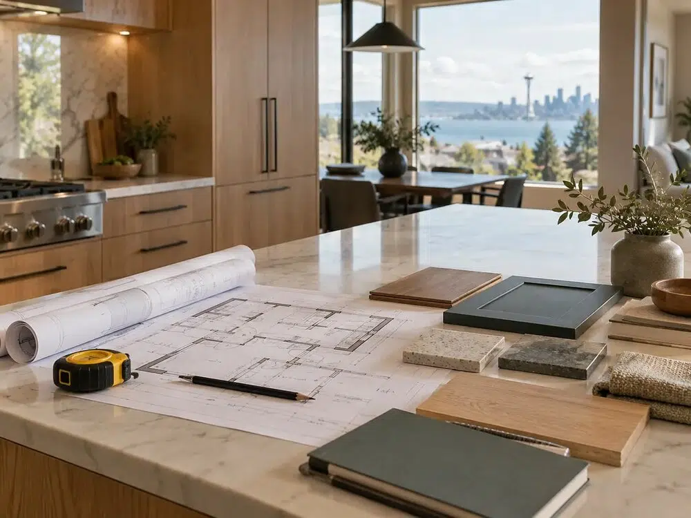 Seattle General Contractor for Home Remodeling | CHC Remodel 2 Seattle remodeling plans and finish selections