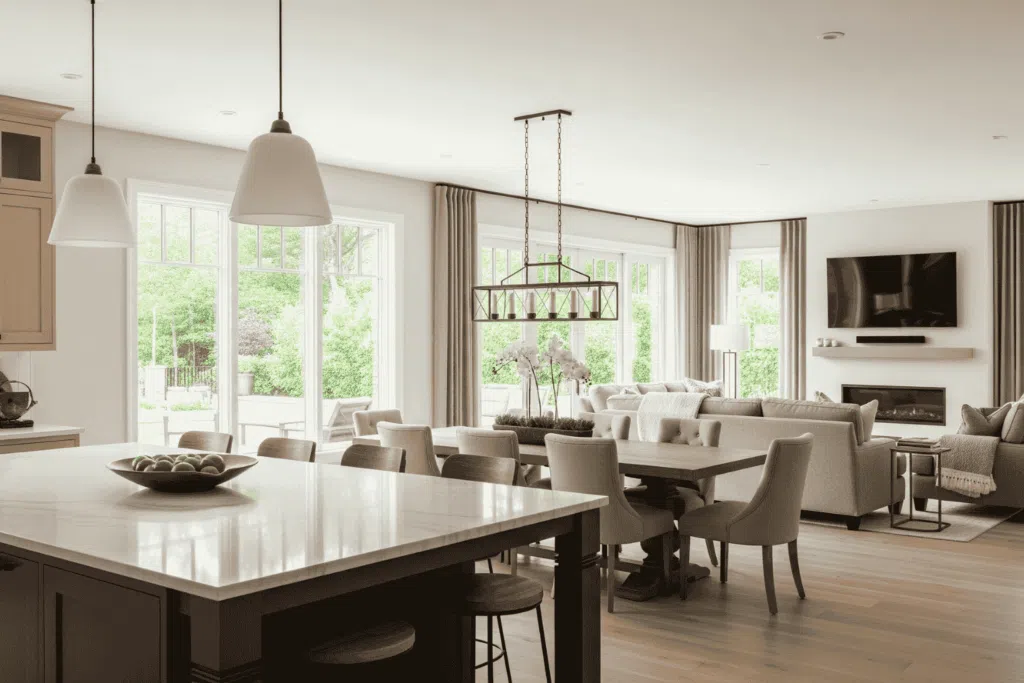 Home Remodeling Bothell, WA | CHC Remodel 2 Bright kitchen renovation with light cabinetry and large windows