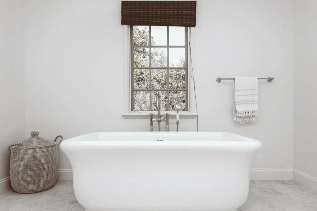 Kirkland Bathroom Remodeling | CHC Remodel 8 Freestanding soaking tub in a remodeled Kirkland primary bathroom