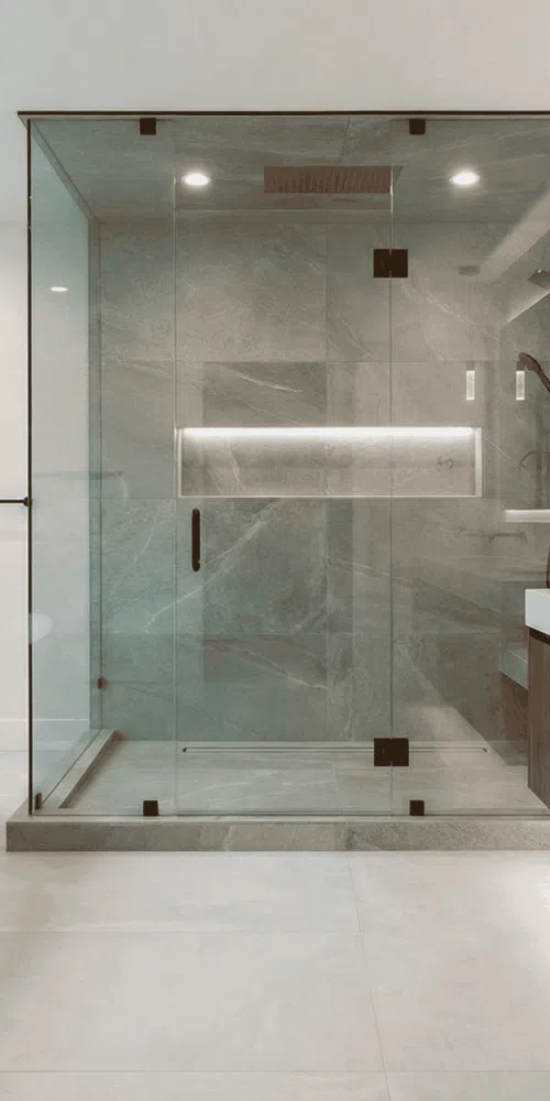 Bathroom Remodel Cost Breakdown in Woodinville | CHCRemodel 2 Luxury primary bathroom suite remodel featuring a freestanding tub, large walk-in shower, and double vanity, representative of high-end renovations in Woodinville, WA.