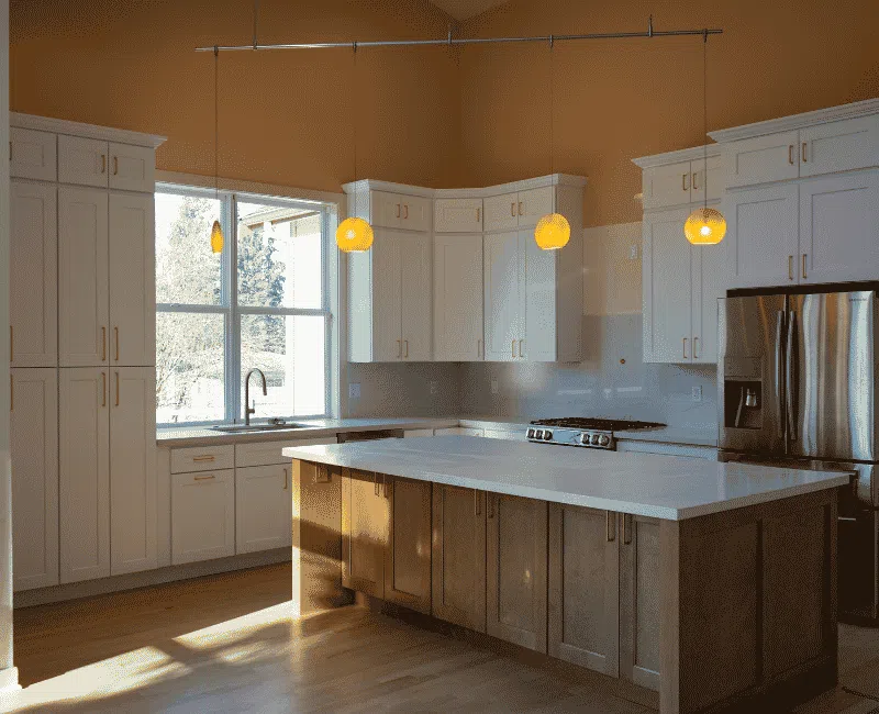 shaker kitchen cabinet door detail — Mercer Island kitchen remodel
