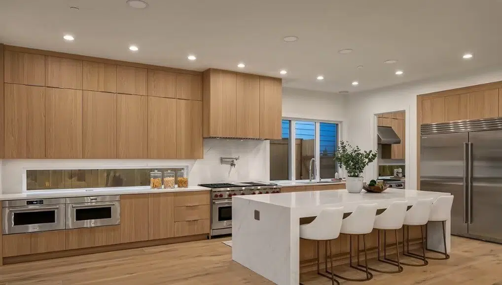 Home Remodeling Lynnwood, WA | CHC Remodel 7 Open kitchen remodel with custom wood cabinetry and island